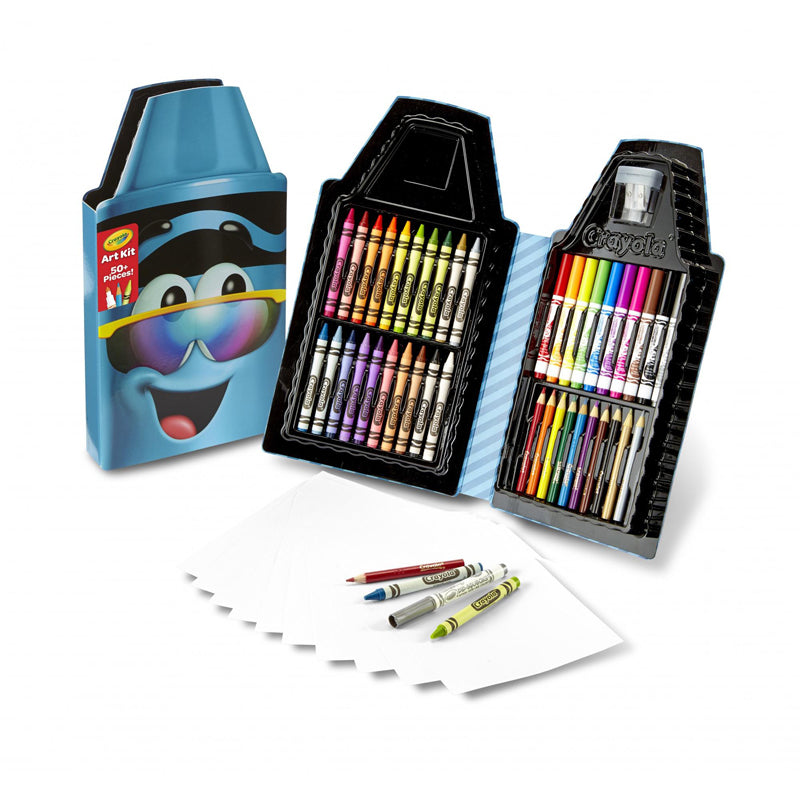Kit de Lápices de Colores, Crayones y Marcadores Crayola